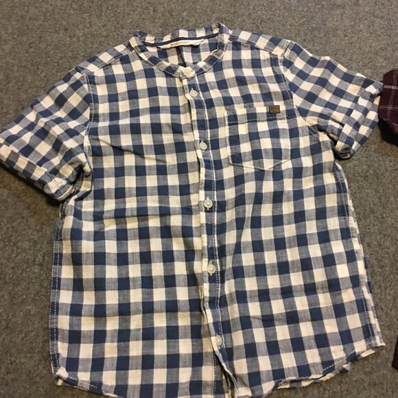 Boy Size 5 Clothing Lot 3x Pieces Bulk Summer Gingham Coastal Outdoor Cotton - Picture 6 of 13